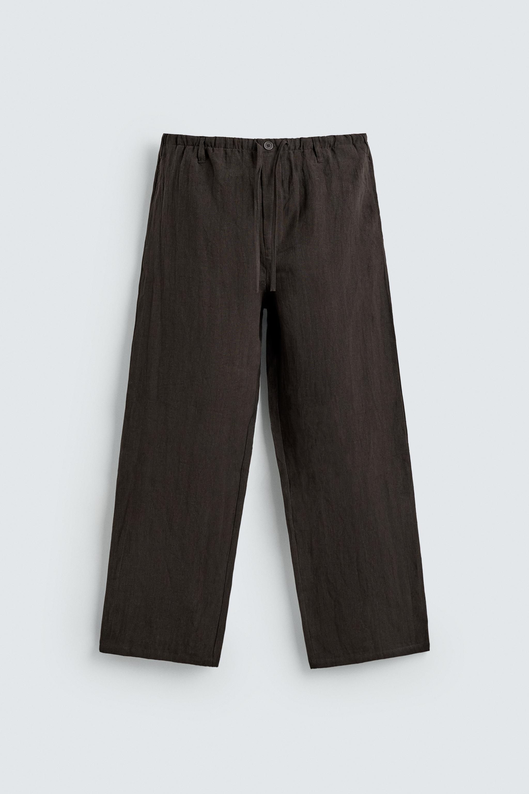 PANTALON RELAXED FIT 100% LIN